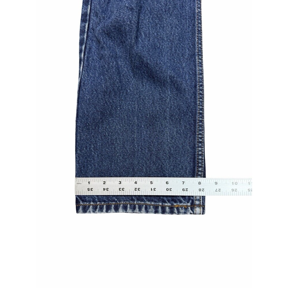 Levi’s 505 Regular Fit Straight Leg Blue Denim Jeans Men’s 34x30 Year 2009 Levis - Picture 14 of 15
